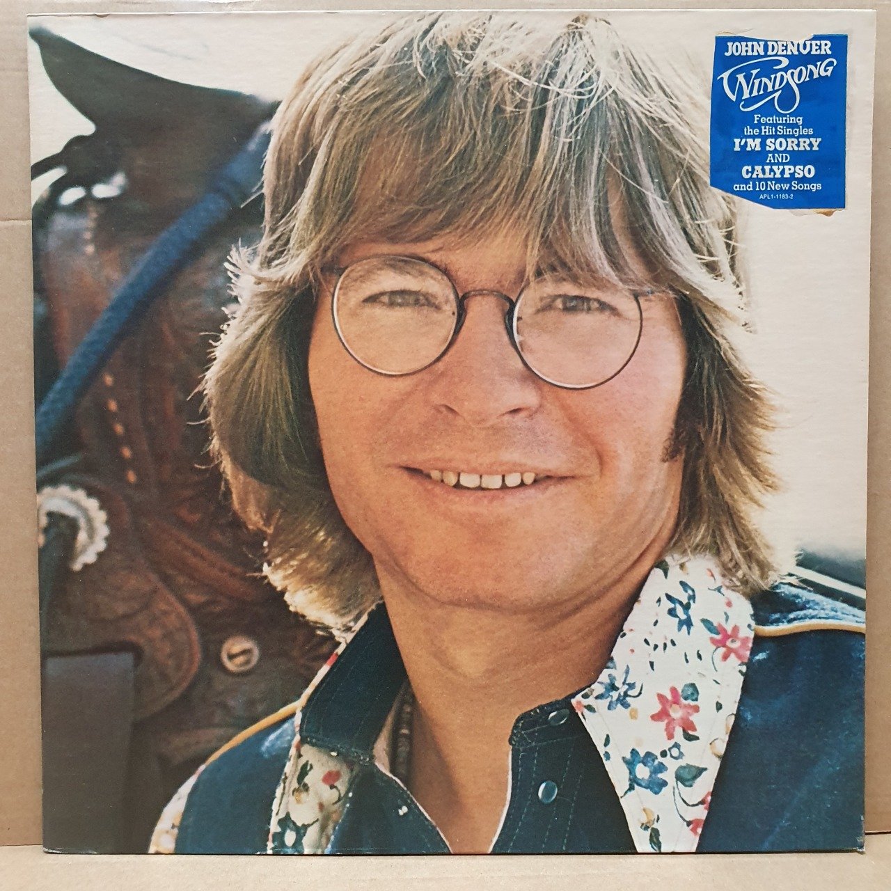 JOHN DENVER - WINDSONG (1975) - LP 2.EL PLAK