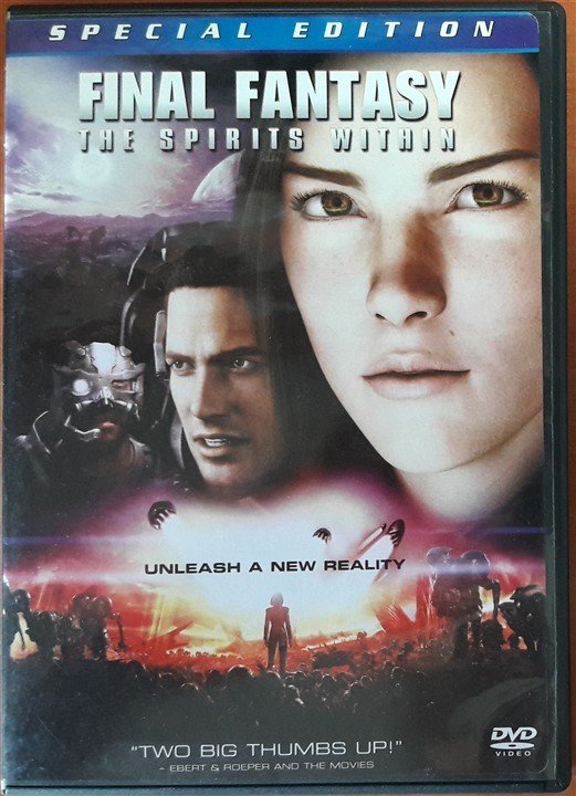 FINAL FANTASY THE SPIRITS WITHIN - 2DVD 2.EL 1. BÖLGE TR ALTYAZI YOKTUR