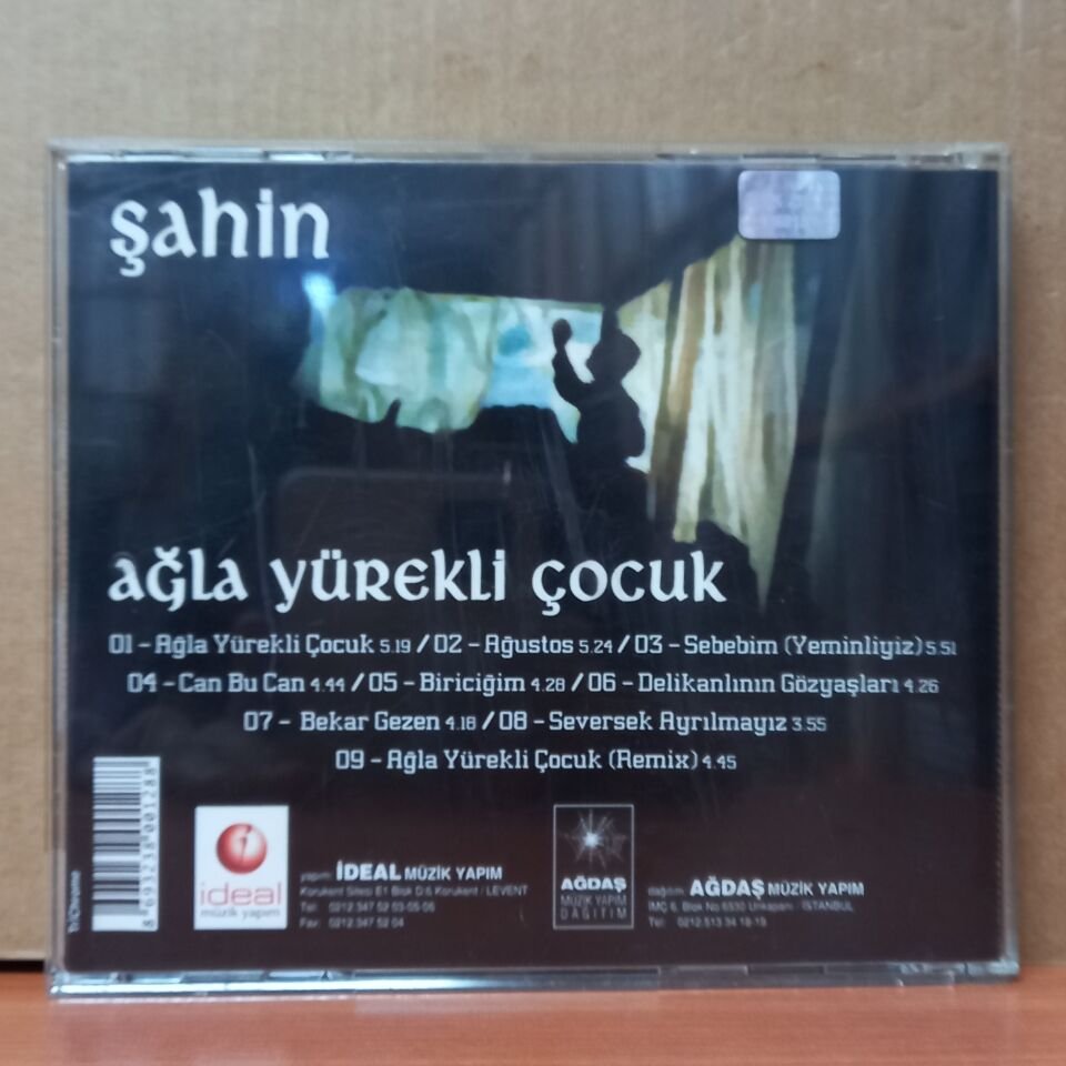 ŞAHİN - AĞLA YÜREKLİ ÇOCUK - CD 2.EL