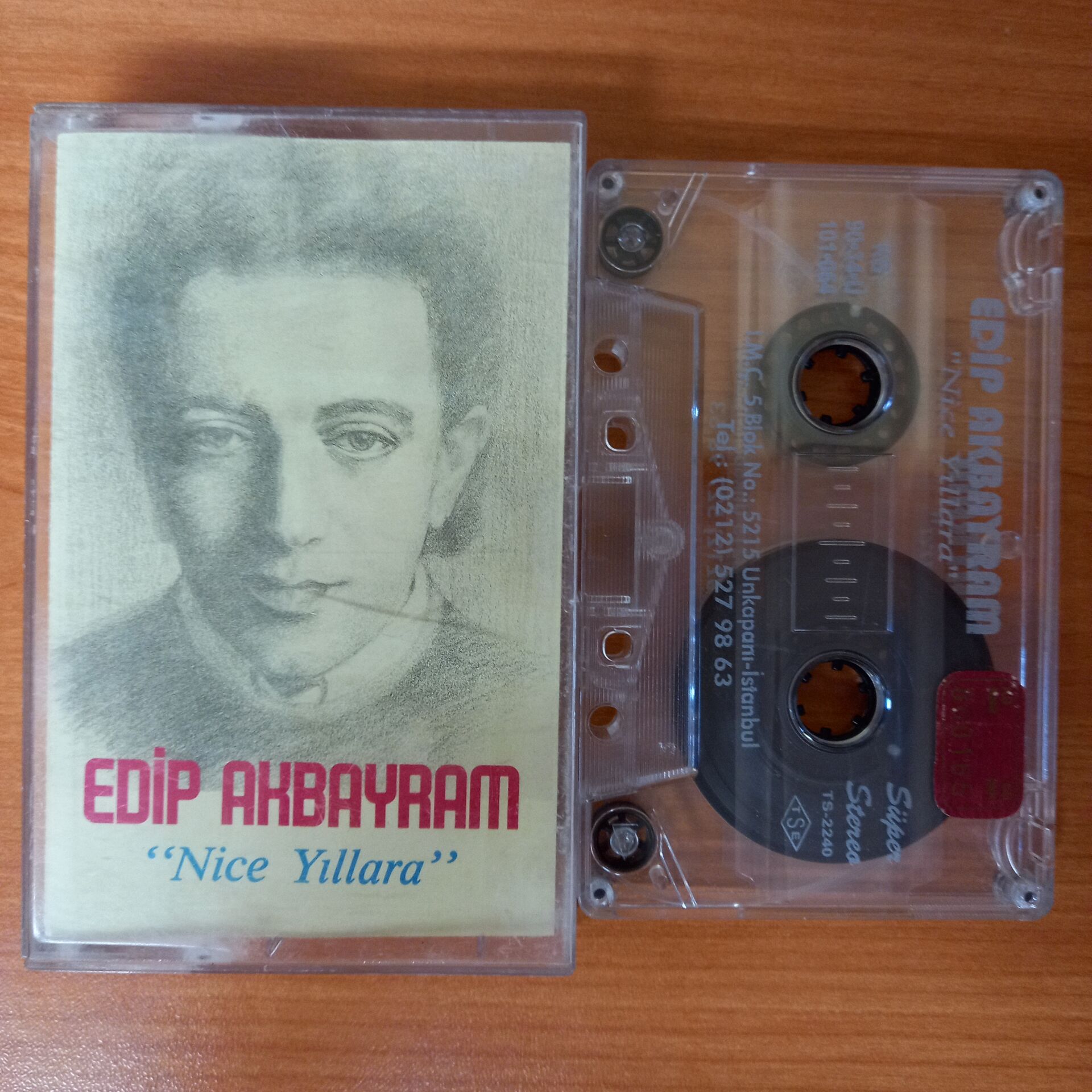 EDİP AKBAYRAM - NİCE YILLARA (1990) - KASET 2.EL