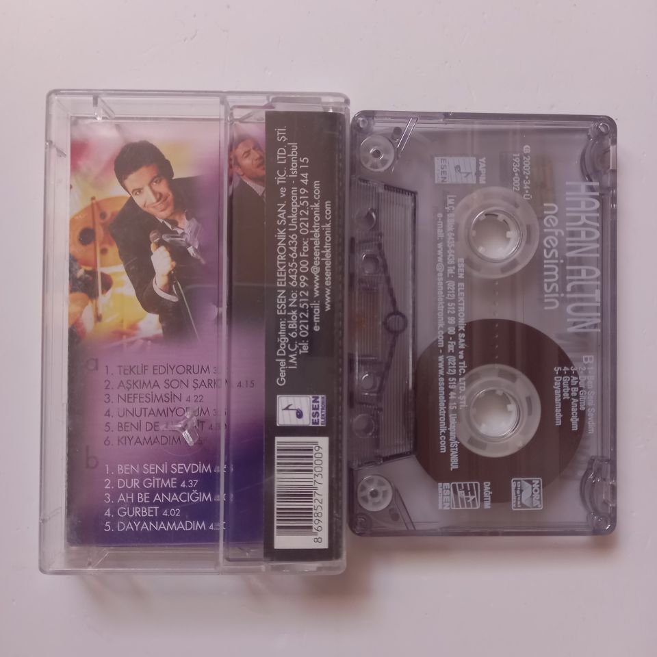 HAKAN ALTUN - NEFESİMSİN (2002) - KASET 2.EL