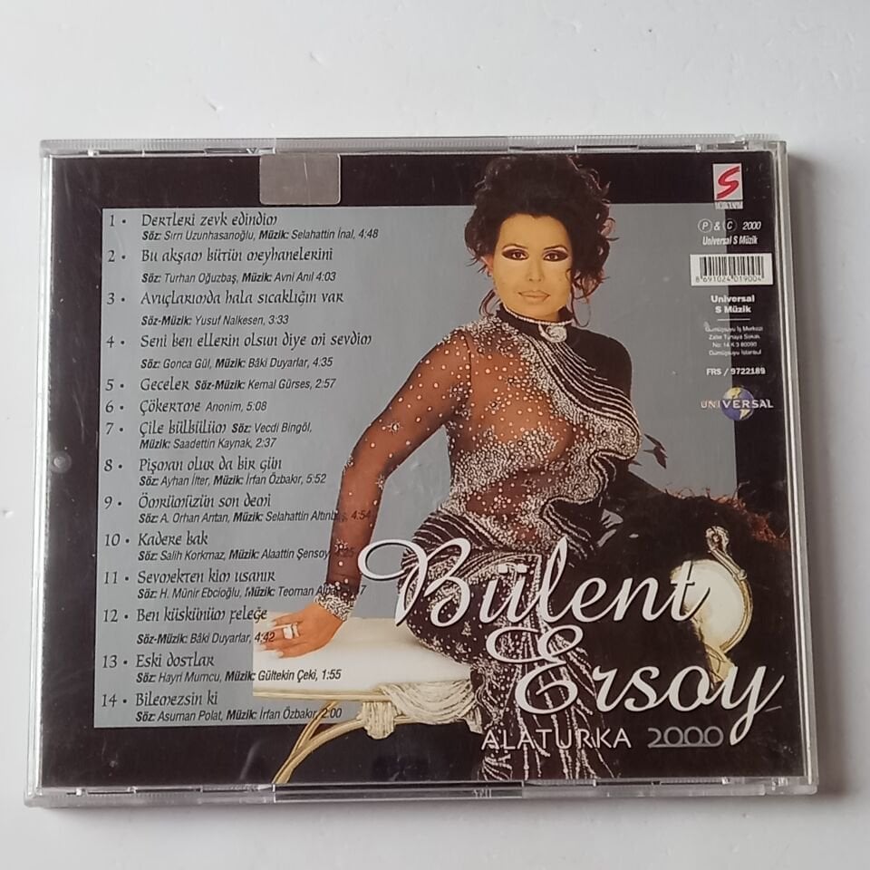 BÜLENT ERSOY – ALATURKA 2000 (2000) - CD 2.EL