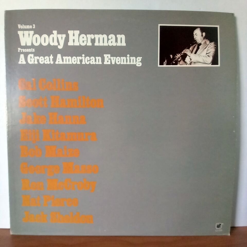 WOODY HERMAN – A GREAT AMERICAN EVENING VOL. 3 (1983) - LP 2.EL PLAK