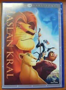 ASLAN KRAL - THE LION KING - DISNEY  ANİMASYON - DVD 2.EL