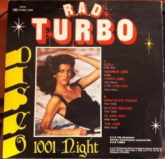 R.A.D TURBO DISCO 1001 NIGHT (DALIDA..) - PLAK 2.EL YERLİ BASKI RENKLİ PLAK