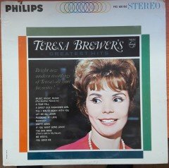 TERESA BREWWER - GREATEST HITS - LP DÖNEM BASKISI SIFIR PLAK