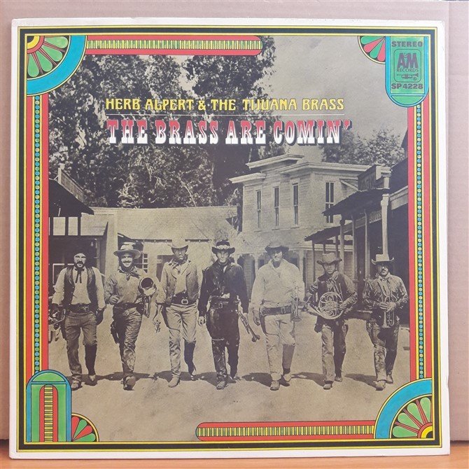 HERB ALPERT & TIJUANA BRASS - THE BRASS ARE COMIN' - LP 2.EL PLAK