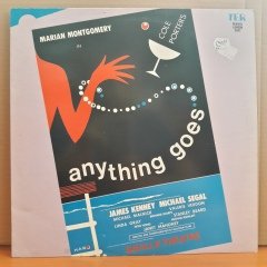 ANYTHING GOES - COLE PORTER - MARIAN MONTGOMERY - LONDON CAST (1984) - LP 2.EL PLAK