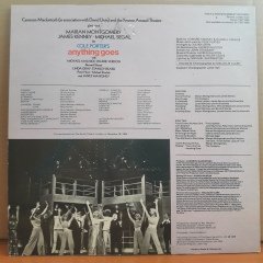 ANYTHING GOES - COLE PORTER - MARIAN MONTGOMERY - LONDON CAST (1984) - LP 2.EL PLAK