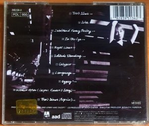 SUZANNE VEGA - SOLITUDE STANDING (1987) - CD 2.EL