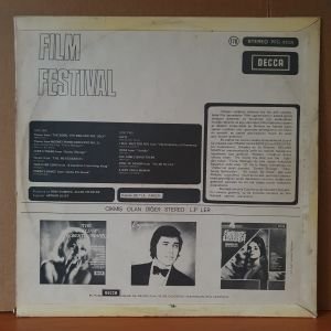 FILM FESTIVAL / FRANK CHACKSFIELD AND HIS ORHESTRA - LP YERLİ BASKI 2.EL PLAK