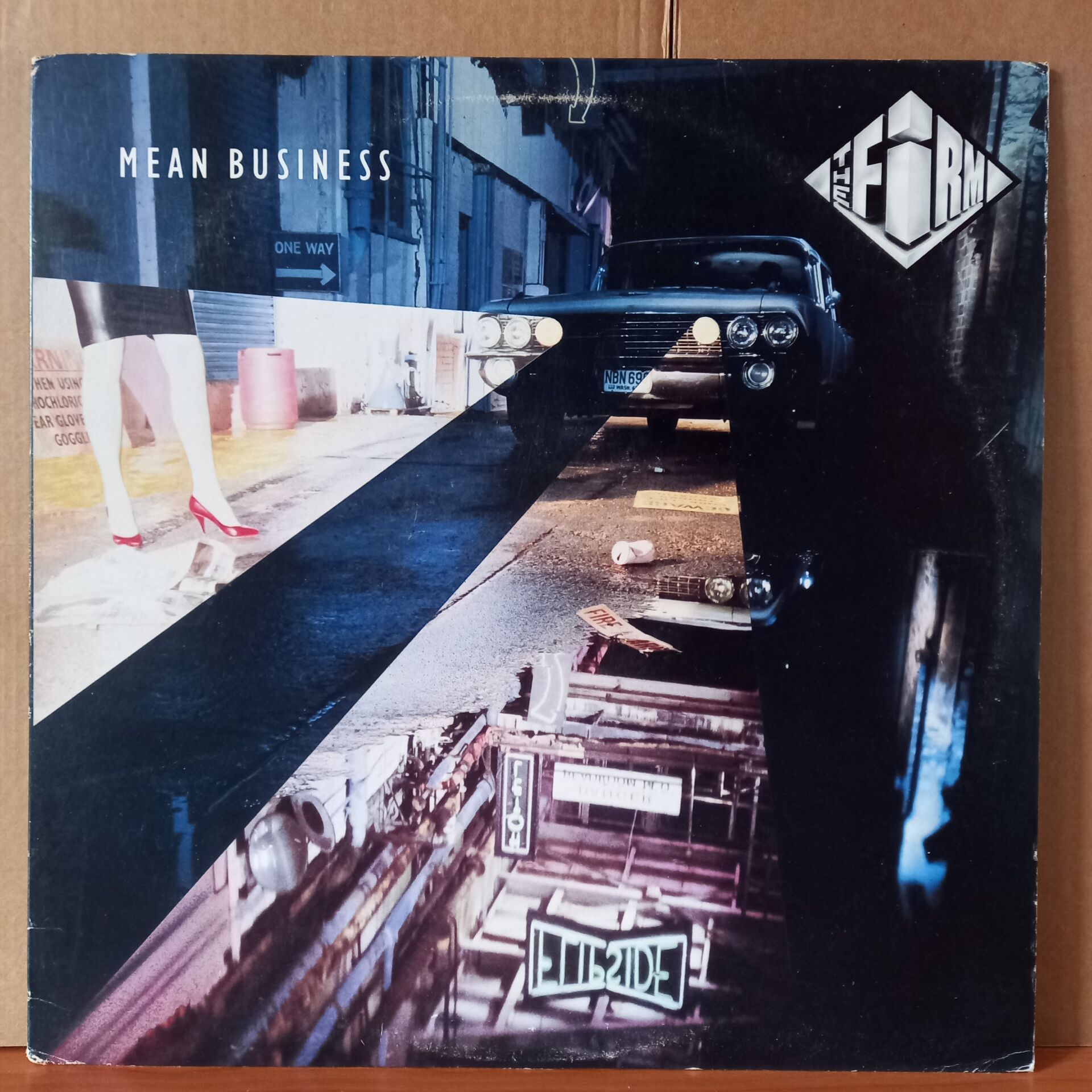 THE FIRM – MEAN BUSINESS (1986) - LP 2.EL PLAK