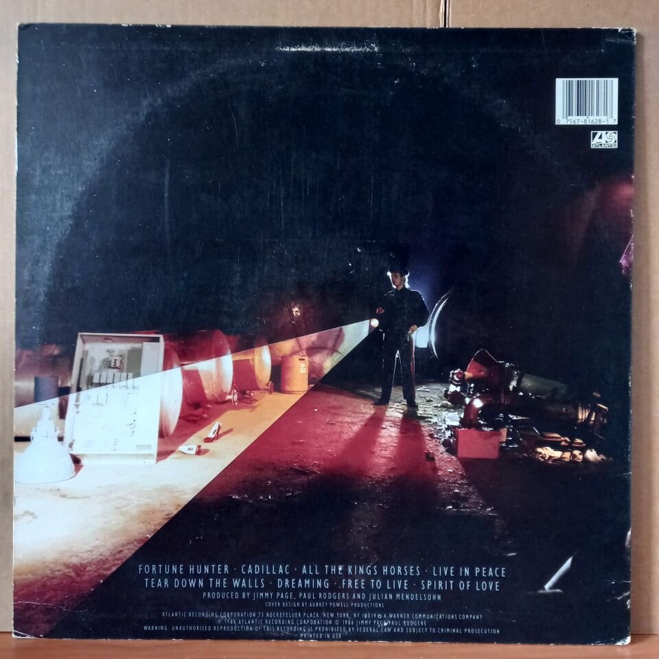 THE FIRM – MEAN BUSINESS (1986) - LP 2.EL PLAK
