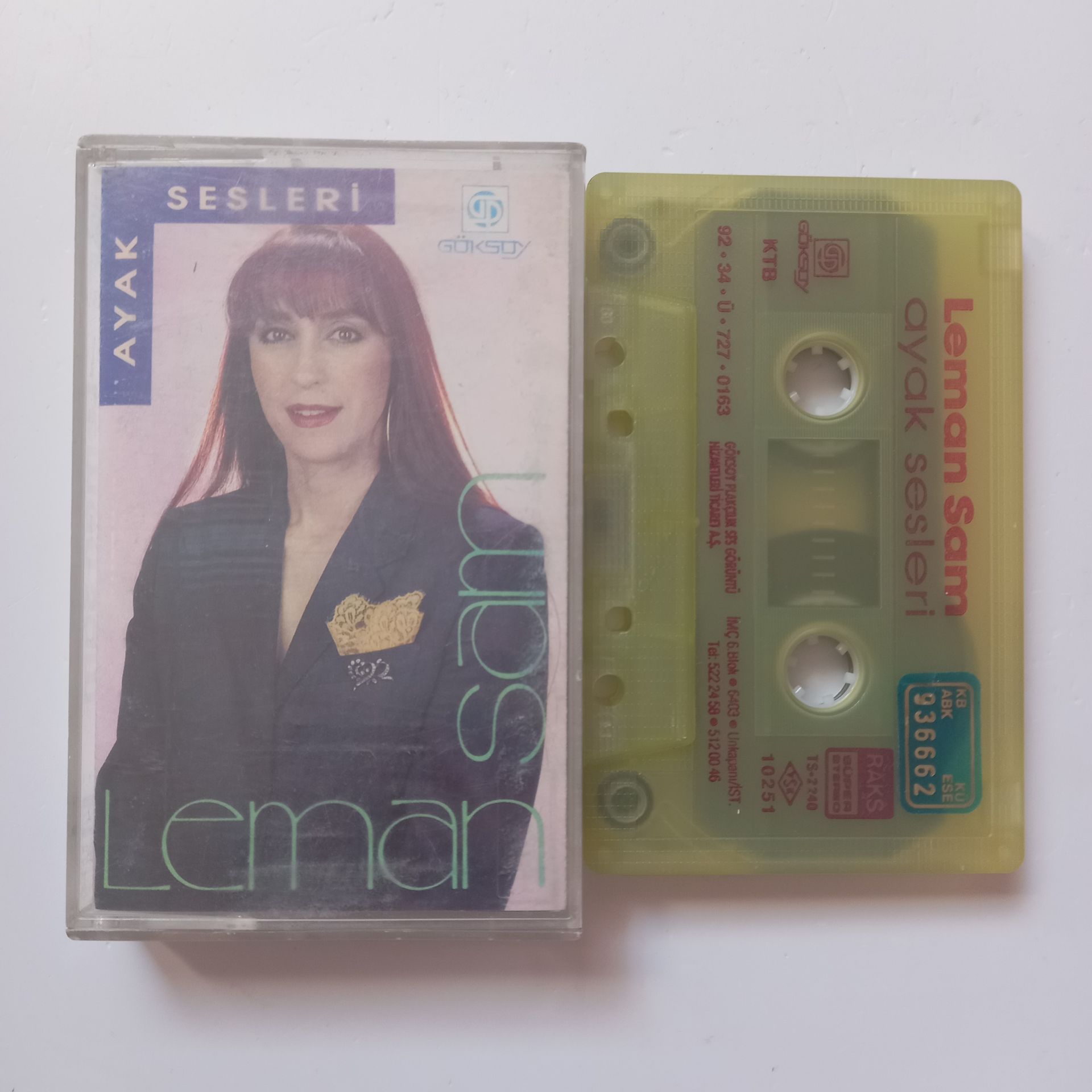 LEMAN SAM - AYAK SESLERİ (1992) - KASET 2.EL