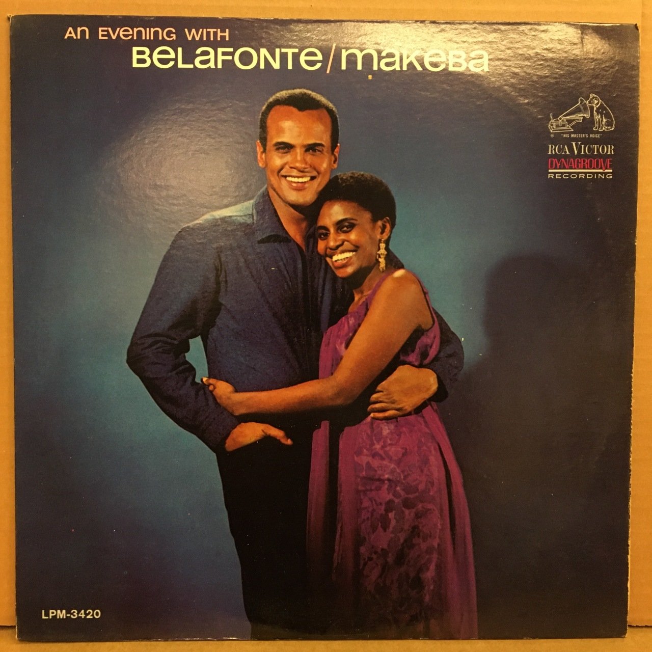 HARRY BELAFONTE MIRIAM MAKEBA AN EVENING WITH 2.EL PLAK