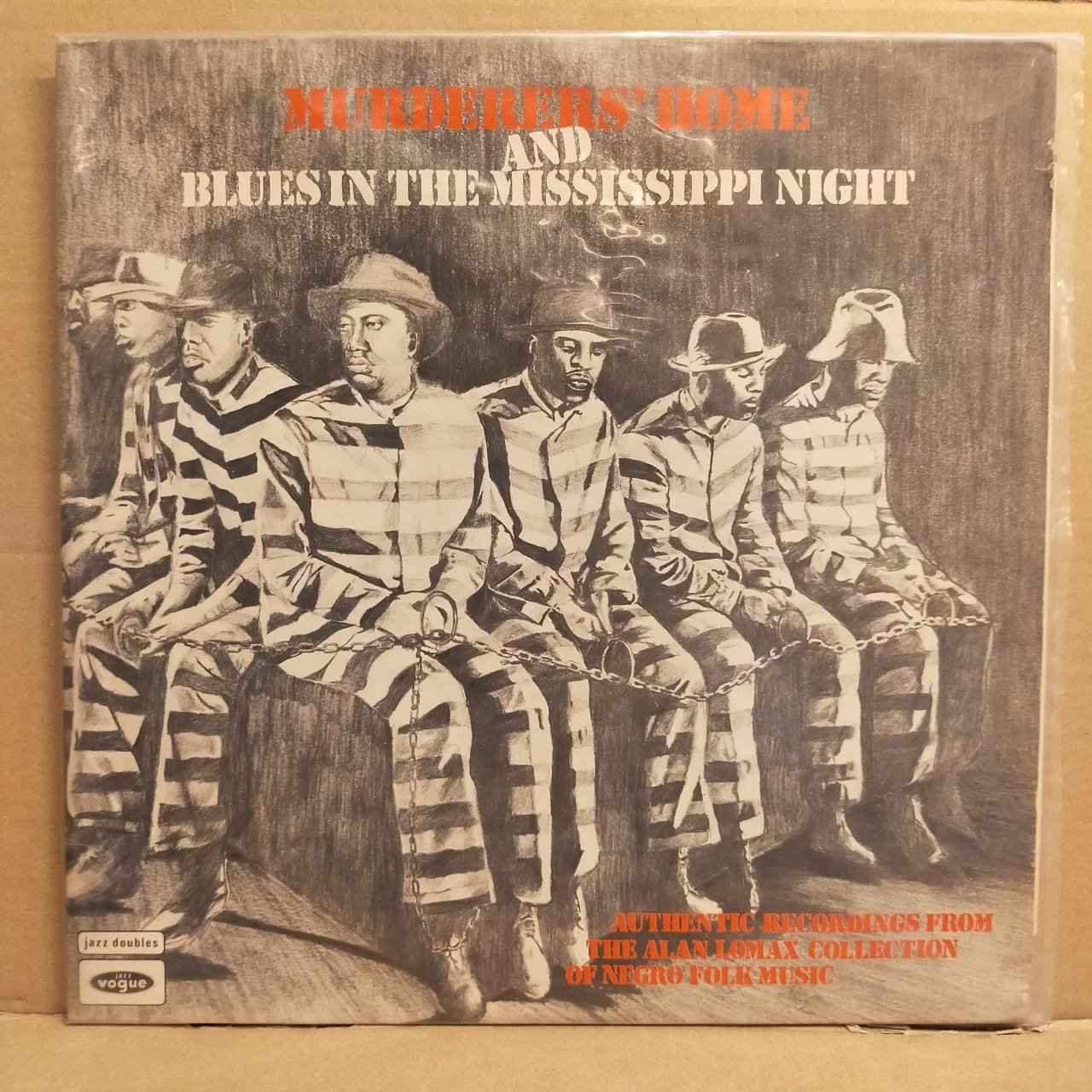 MURDERERS' HOME AND BLUES IN THE MISSISSIPPI NIGHT - VARIOUS ARTISTS BLUES COMPILATION (1976) - 2LP MONO 1950S BLUES ANTHOLOGY GATEFOLD 2.EL