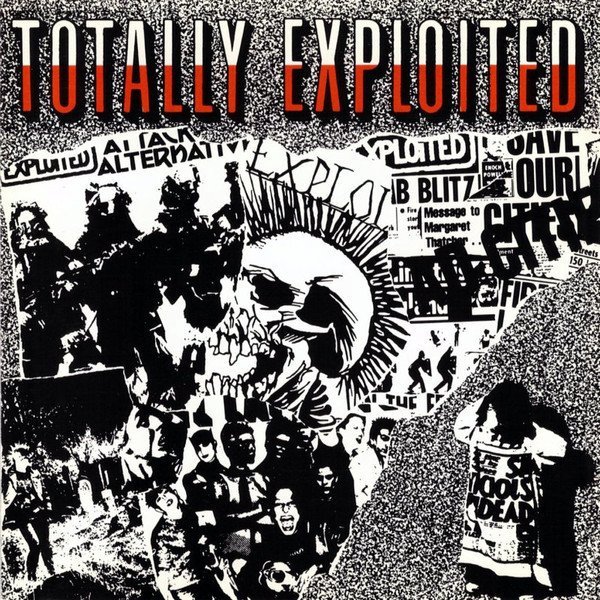 THE EXPLOITED - TOTALLY EXPLOITED (1987) CASTLE COMMUNICATIONS PLC CD SIFIR