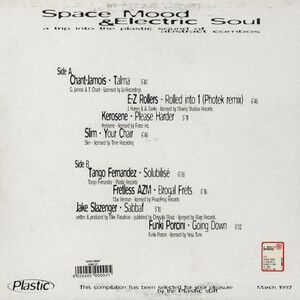SPACE MOOD & ELECTRIC SOUL - VARIOUS ARTISTS (1997) DRUM N BASS , BREAKS , DOWNTEMPO - LP SIFIR PLAK