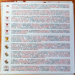 120 AŞK ŞARKISI - 10 CD 120 ŞARKI / TARKAN MUSTAFA CECELİ EMRE AYDIN AJDA PEKKAN NİLÜFER 10CD SIFIR