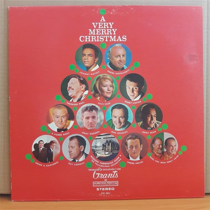 A VERY MERRY CHRISTMAS - LP 2.EL PLAK