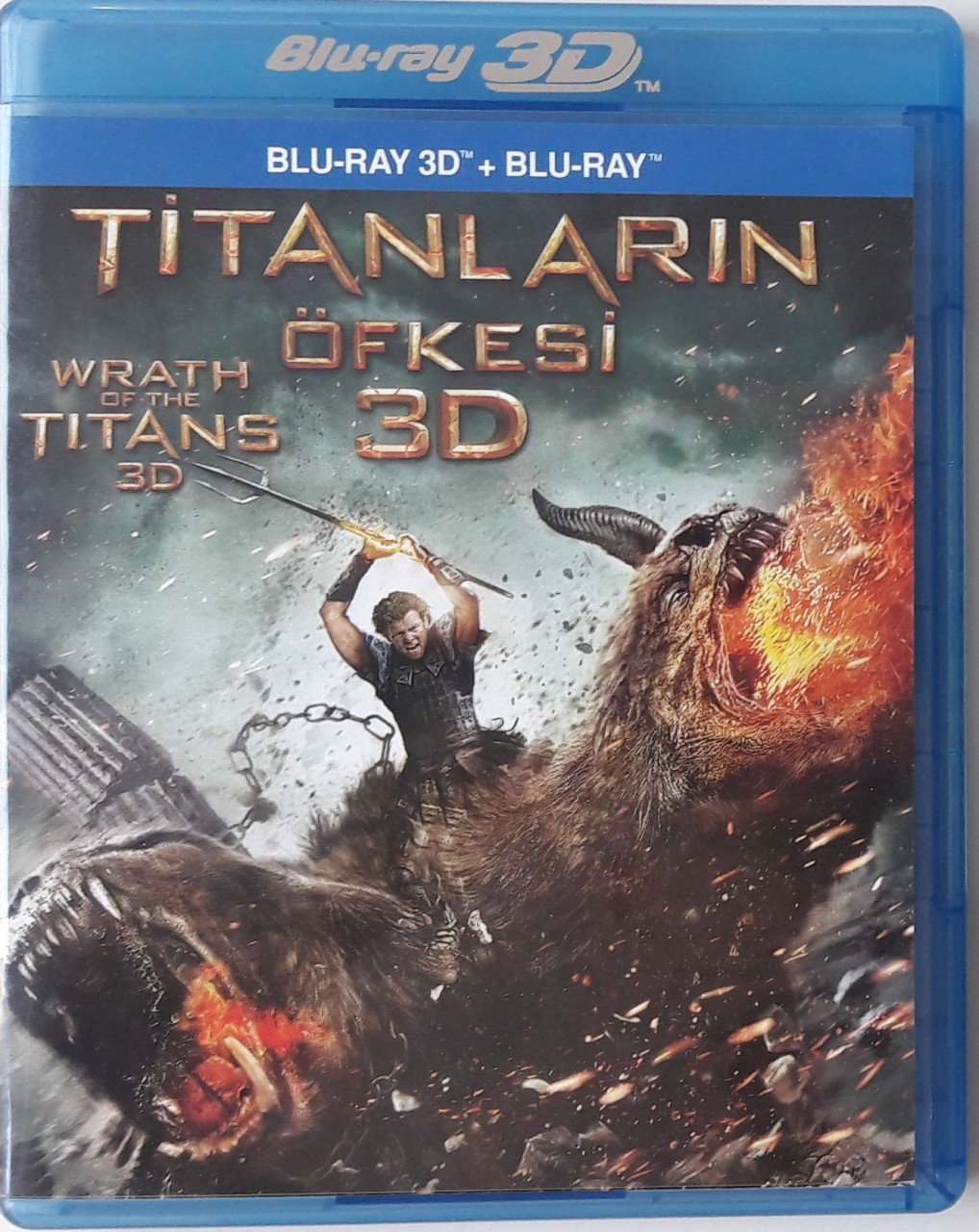 WRATH OF THE TITANS - TİTANLARIN ÖFKESİ - SAM WORTHINGTON - BILL NIGHY - BLU-RAY 2.EL