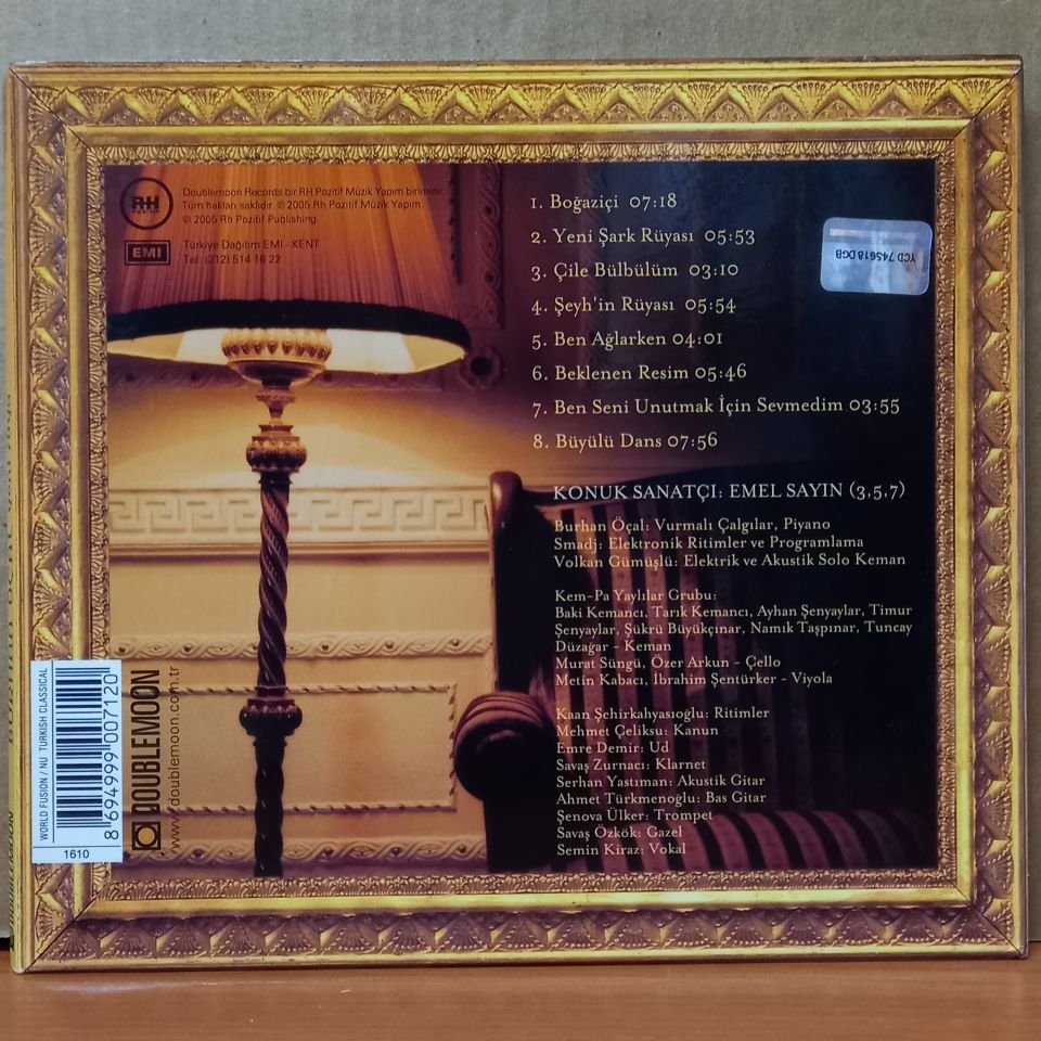 BURHAN ÖÇAL – YENİ RÜYA (2005) - CD 2.EL