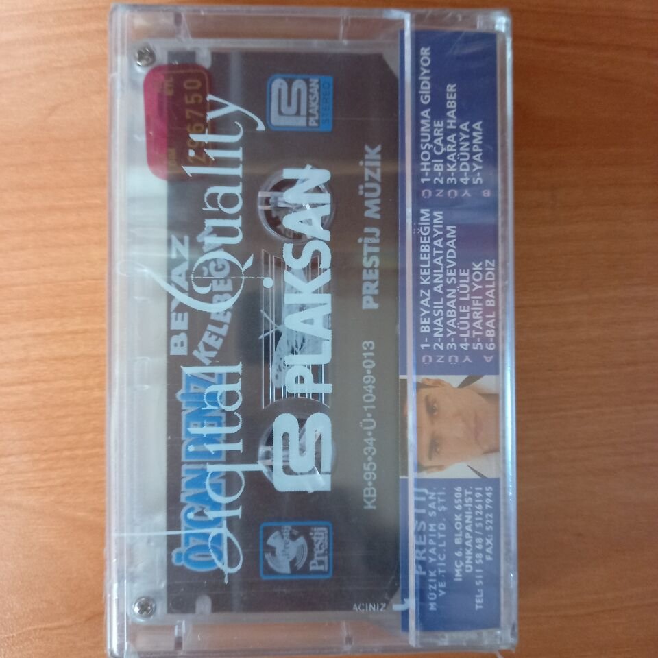 ÖZCAN DENİZ - BEYAZ KELEBEĞİM (1995) - KASET SIFIR