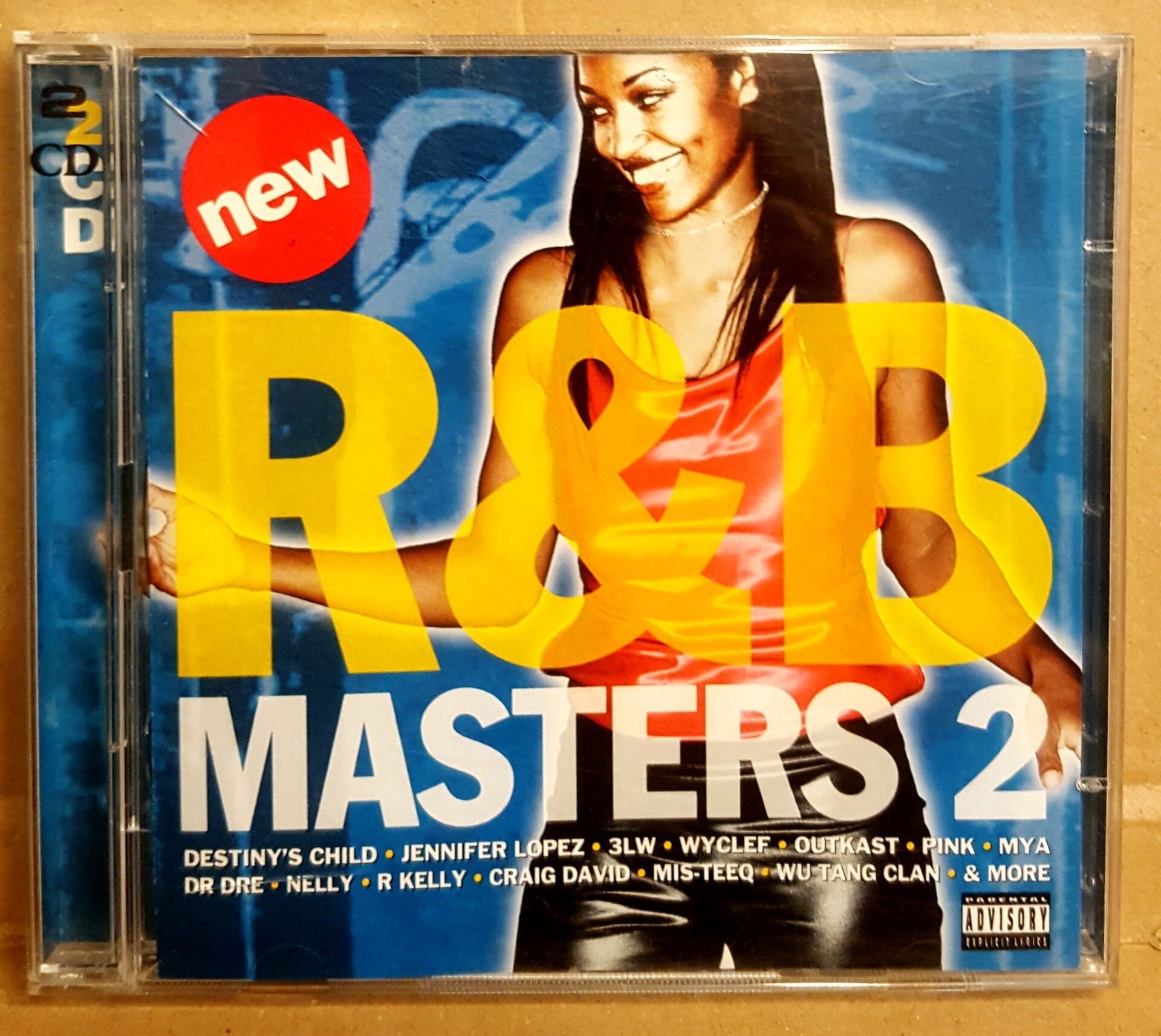 R'N'B MASTERS 2 - V/A DESTINY'S CHILD OUTKAST WU-TANG CLAN TONI BRAXTON  NAS SADE MACY GRAY etc (2001) - 2CD 2.EL