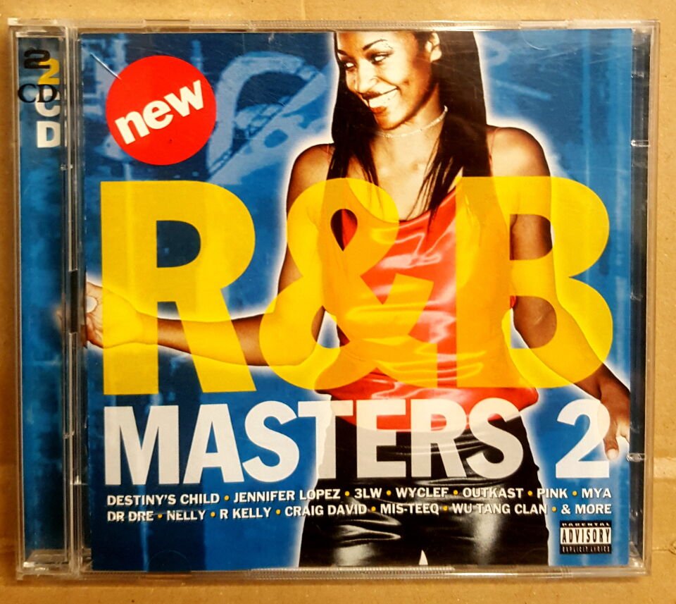 R'N'B MASTERS 2 - V/A DESTINY'S CHILD OUTKAST WU-TANG CLAN TONI BRAXTON  NAS SADE MACY GRAY etc (2001) - 2CD 2.EL