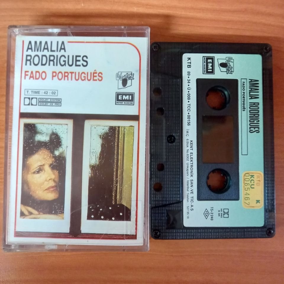 AMALIA RODRIGUES - FADO PORTUGUES (1989) - KASET 2.EL