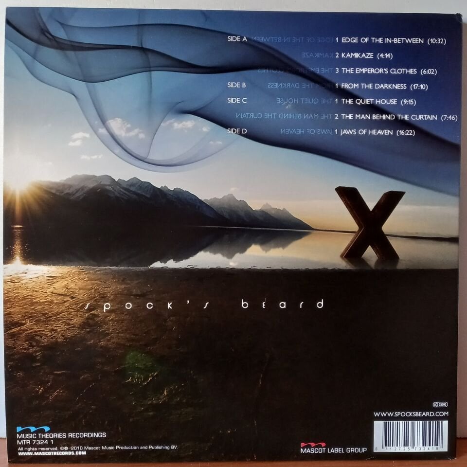 SPOCK'S BEARD – X (2010) - 2LP 2.EL PLAK