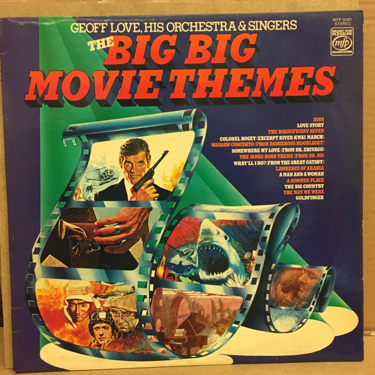 GEOFF LOVE & HIS ORCHESTRA BIG BIG MOVIE THEMES 2.EL PLAK