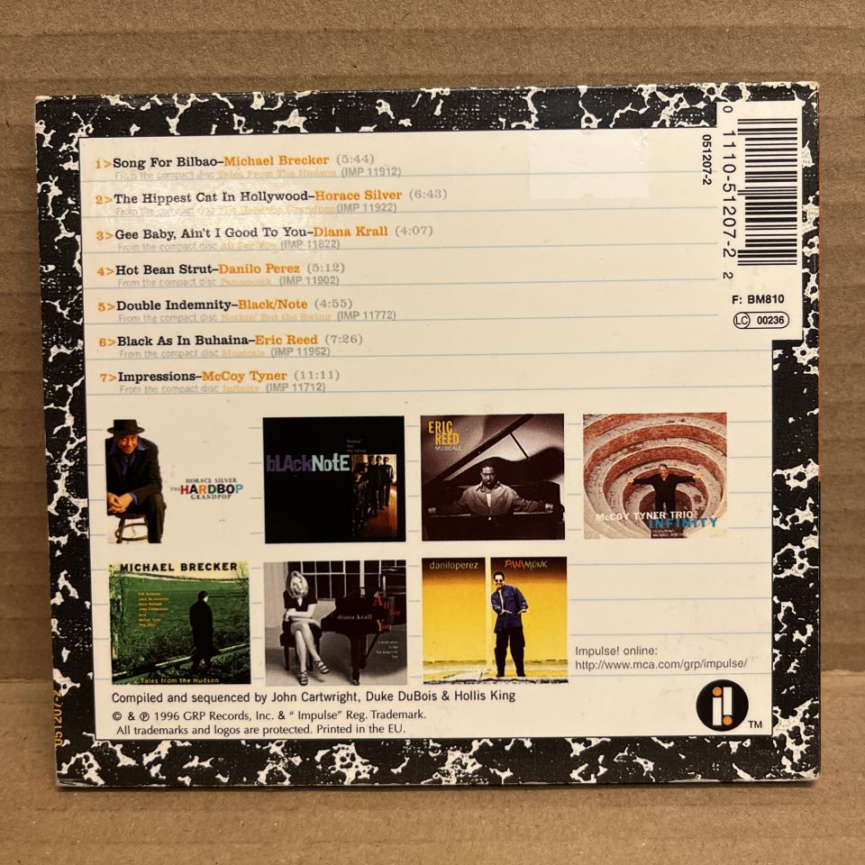 VARIOUS – BACK TO THE BASICS (1996) - CD IMPULSE DIGIPAK 2.EL
