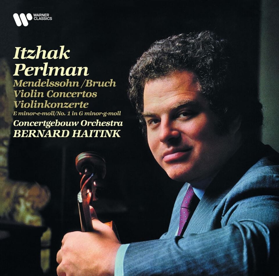 MENDELSSOHN / BRUCH - VIOLIN CONCERTO NO 2 E MINOR / VIOLIN CONCERTO NO 1 G MINOR / ITZHAK PERLMAN (1984) - LP 180GR 2024 EDITION SIFIR PLAK