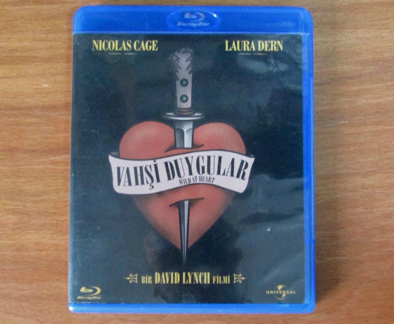 VAHŞİ DUYGULAR - WILD AT HEART - NICOLAS CAGE - LAURA DERN - DAVID LYNCH -  BLU-RAY 2.EL