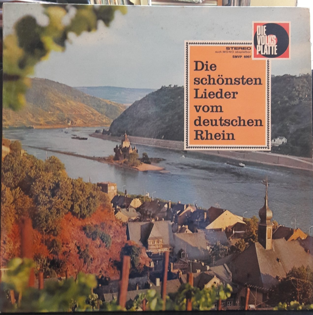 DIE SCHÖNSTEN LIEDER VOM DEUTSCHEN RHEIN - PLAK 2.EL