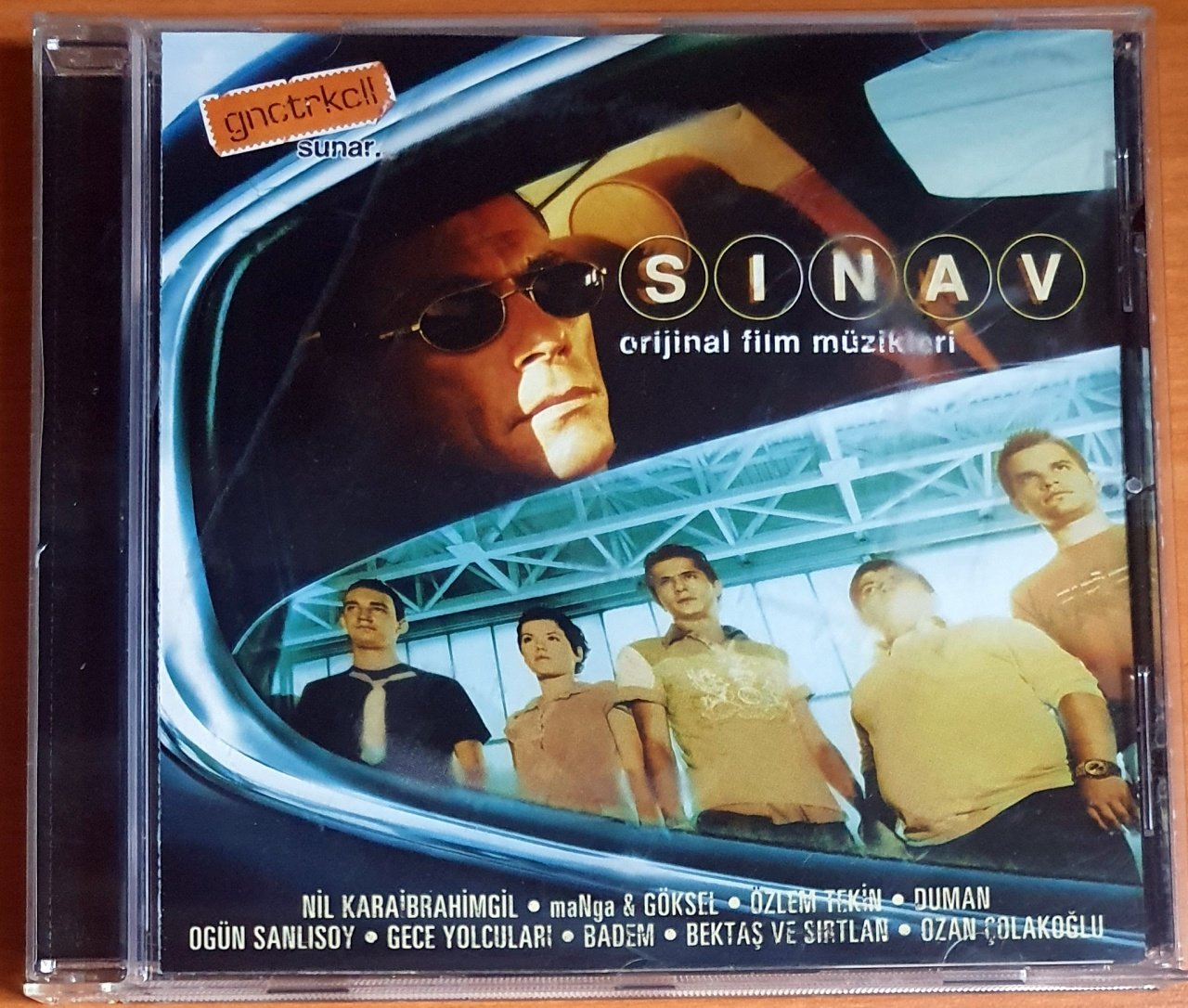 SINAV ORJİNAL FİLM MÜZİKLERİ / MANGA, ÖZLEM TEKİN, DUMAN, GECE YOLCULARI, BADEM (2006) - CD 2.EL