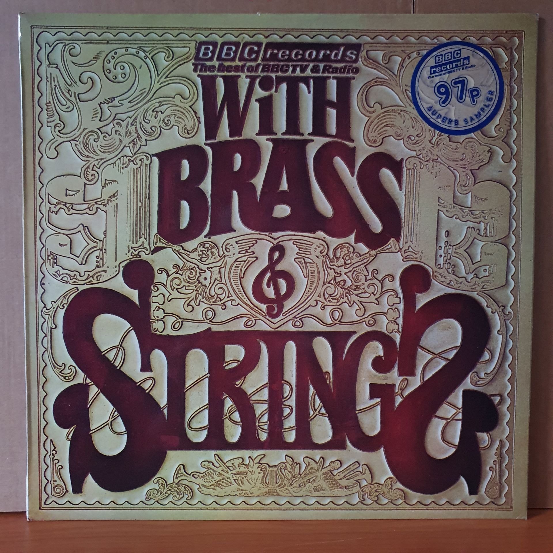 THE BEST OF BBC TV & RADIO WITH BRASS & STRINGS (1974) - LP 2.EL PLAK