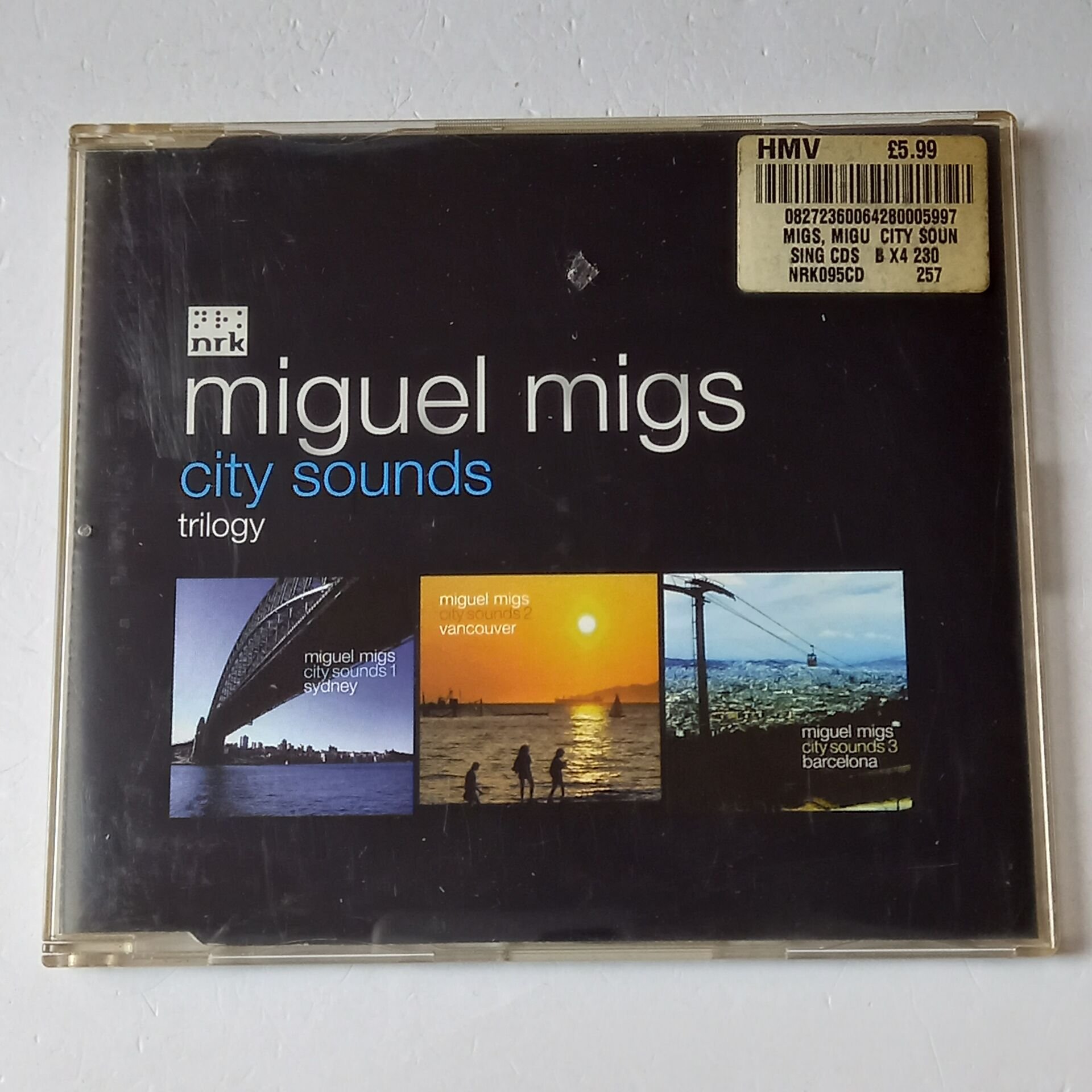 MIGUEL MIGS – CITY SOUNDS TRILOGY (2004) - CD MAXI SINGLE 2.EL