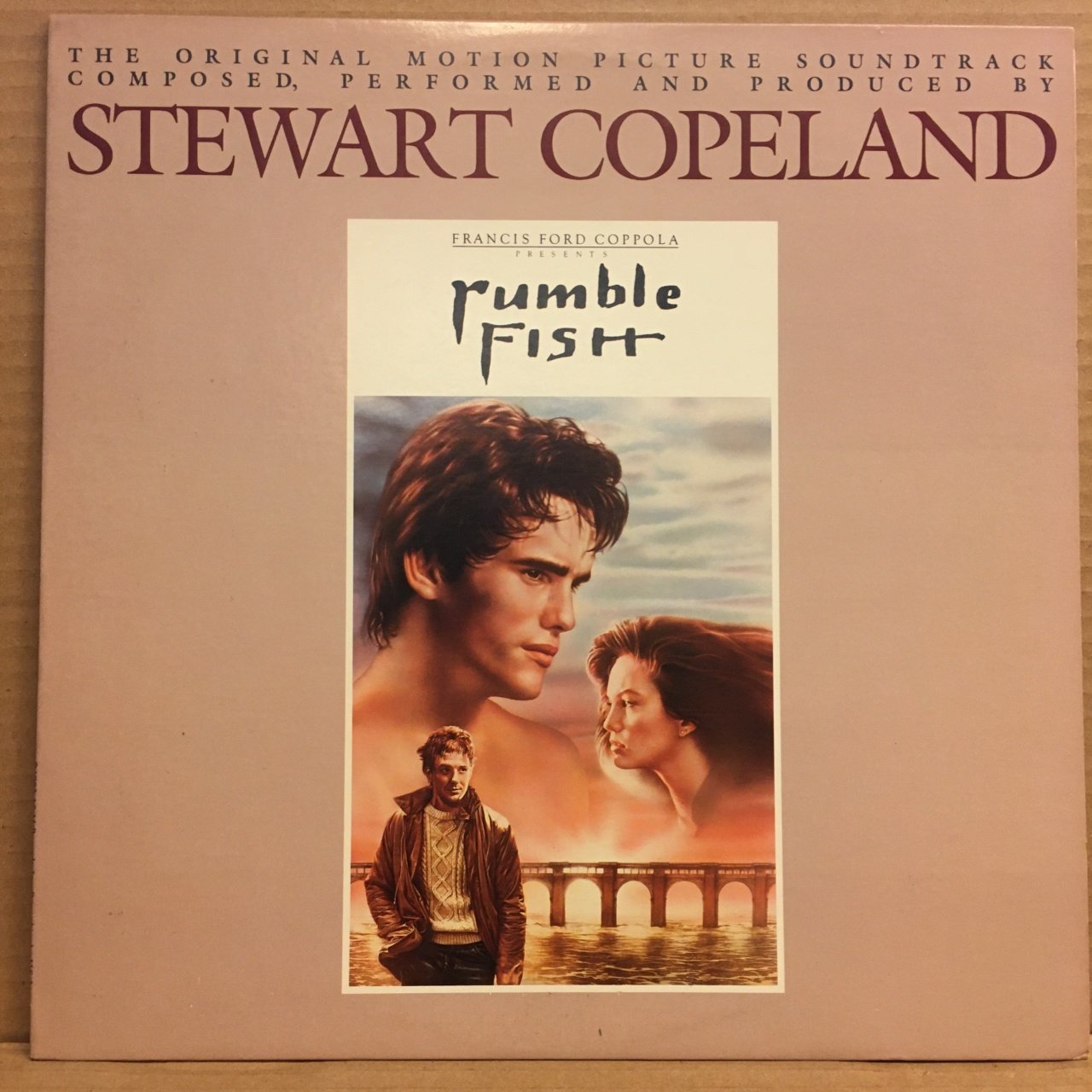 RUMBLE FISH SOUNDTRACK STEWART COPELAND (1983) 2.EL PLAK