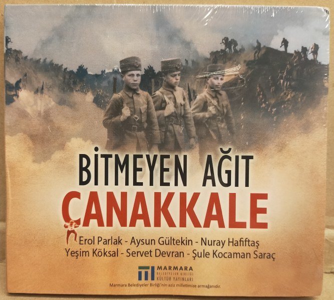BİTMEYEN AĞIT ÇANAKKALE (EROL PARLAK, NURAY HAFİFTAŞ,..) CD SIFIR