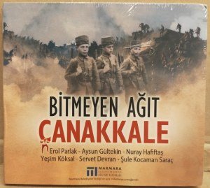 BİTMEYEN AĞIT ÇANAKKALE (EROL PARLAK, NURAY HAFİFTAŞ,..) CD SIFIR