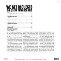 OSCAR PETERSON TRIO - WE GET REQUESTS (1964) - LP 180GR 2015 EDITION KAPAK DEFOLU SIFIR