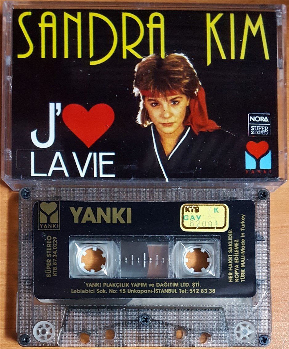 SANDRA KIM - J'AIME LA VIE (1987) YANKI KASET 2.EL