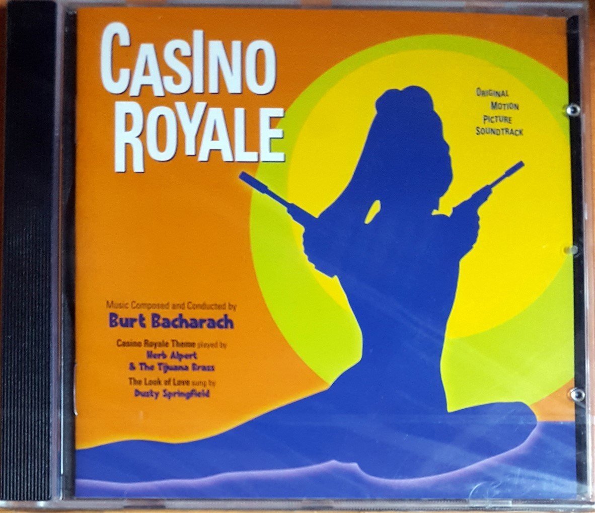 CASINO ROYALE SOUNDTRACK / BURT BACHARACH, HERB ALPERT & THE TIJUANA BRASS, DUSTY SPRINGFIELD (1966) 2002 VERASE SARABANDE REISSUE CD SIFIR