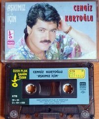 CENGİZ KURTOĞLU - AŞKIMIZ İÇİN (1990) - KASET ÖZER KARDEŞLER 2.EL
