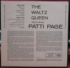 PATTI PAGE - THE WALTZ QUEEN - PLAK 2.EL