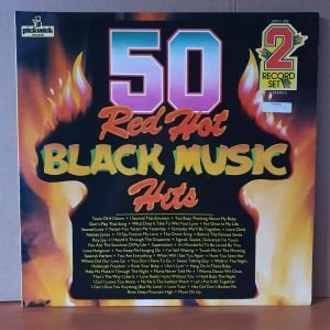 50 RED HOT BLACK MUSIC HITS (1977) - 2LP 2.EL PLAK