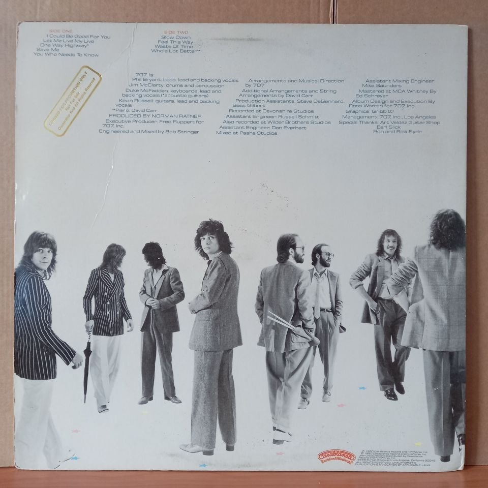 707 – 707 (1980) - LP 2.EL PLAK