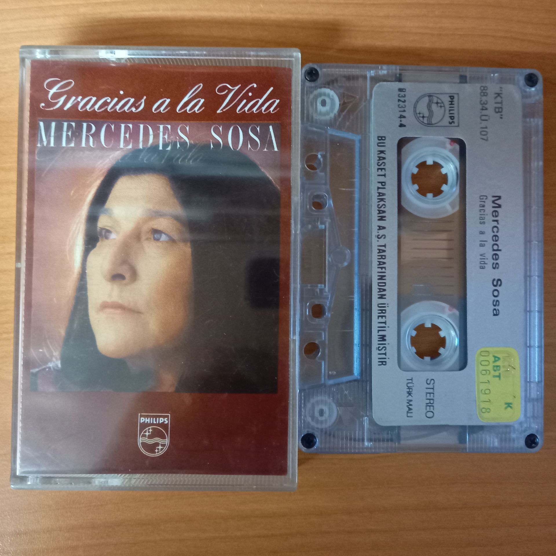 MERCEDES SOSA - GRACIAS A LA VIDA (1988) - KASET 2.EL